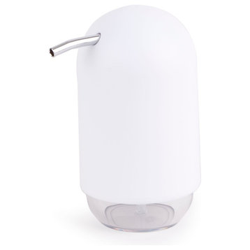 Umbra 023273 Touch 2 3/4"W ABS Plastic Soap Dispenser by Alan - White