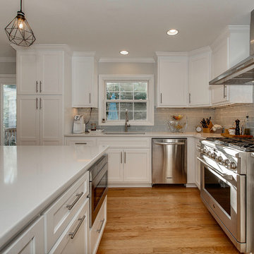 Split level home remodel