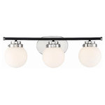 Designers Fountain - Designers Fountain D232M-3B-PN Elle, 3 Light Bath Vanity-7.75 In and 2 - Clean, simple and soft geometric silhouettes are fElle 3 Light Bath Va Polished Nickel OpalUL: Suitable for damp locations Energy Star Qualified: n/a ADA Certified: n/a  *Number of Lights: 3-*Wattage:60w Incandescent bulb(s) *Bulb Included:No *Bulb Type:Incandescent *Finish Type:Polished Nickel