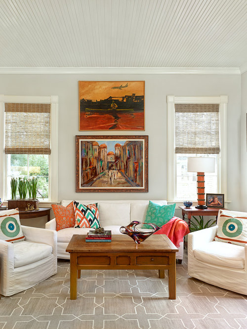 Artsy Living Room Houzz