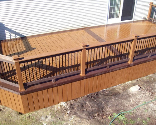 Trex Tree House Color Deck With Vintage Lantern Border Save Trex Tree House