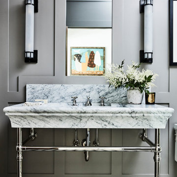 Beach Style Powder Room