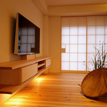 living room wood