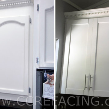 Los Gatos reface with White Shaker doors