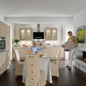 Die Küche ist meist der zentrale Treffpunkt im Familienleben.