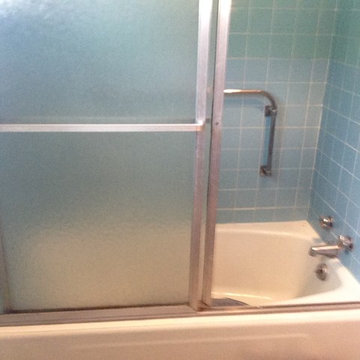 Remodel 1964 bath for wheelchair accessibility