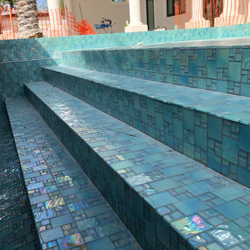 Glass Tile Pools and Spas