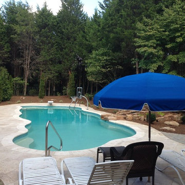 16' X 45' fiberglass pool