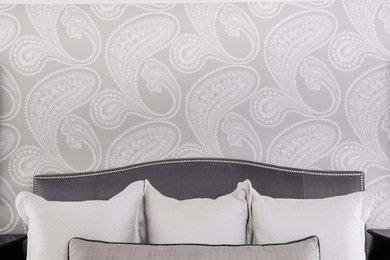 Inspiration for a transitional bedroom remodel in Toronto