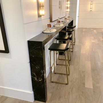 Titanium Granite in Model Home