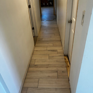 Current Canton water damaged main floor and Bathroom renovation