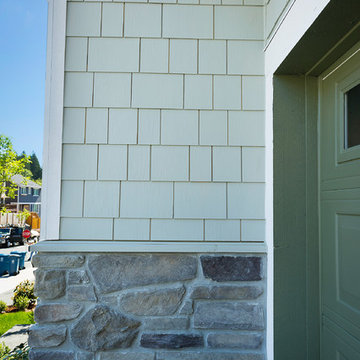 Craftsmanship Blends Shingles To Stone