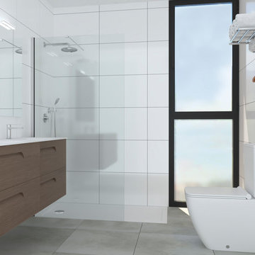 Baño invitados vivienda K7a