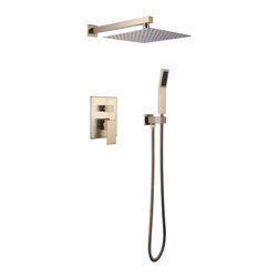 RBROHANT - Rbrohant Wall Mount Shower System With Rough-in Valve - Showerheads And Body Sprays
