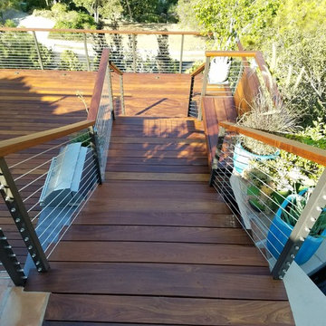 Multi-level Deck on Hillside in Mount Olympus