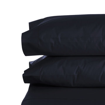 1800 Series PillowCase - 2 Pillow Cases Per Set King Size Standard Size, Black,