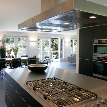 European Chic Contemporary Lake House