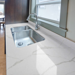Orion Calacatta Quartz Kitchen - Kitchen Countertops