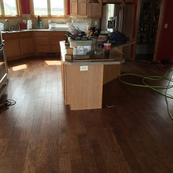 Aayers Hickory Saddle Flooring - Engineered Wood Flooring