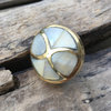 Mother of Pearl Drawer Knob Hourglass