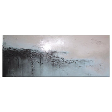 Modern Abstract Limited Edition Painting 60x24" "Urban Whispers"