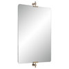 Sodalite 40" Tall Rectangular Mirror