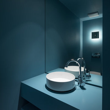 Gäste-WC (im Einbauschrank)