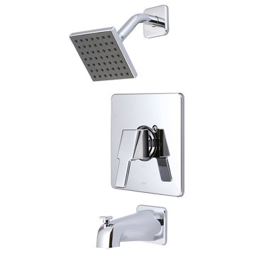 Pioneer Faucets T-2394 i3 Tub and Shower Trim Package - Polished Chrome