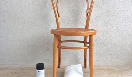 DIY : Donnez une seconde jeunesse à une chaise chinée en brocante
