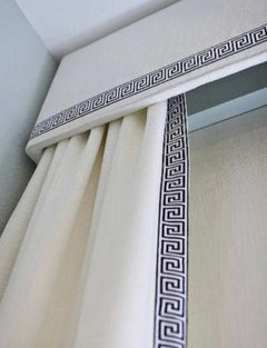 How to Add Tape Trim to Curtain Panels