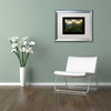 Philippe Hugonnard 'Window Wall I' Art, Silver Frame, White Matte, 14"x11"
