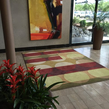 Contemporary Office Lobby