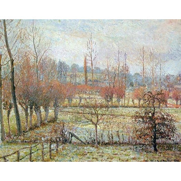 Camille Pissarro Hoarfrost Morning Wall Decal