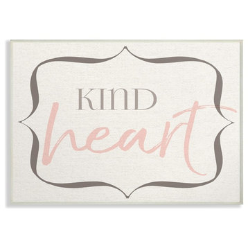 Stupell Ind. Elegant Kind Heart Wall Plaque, 13"x19"