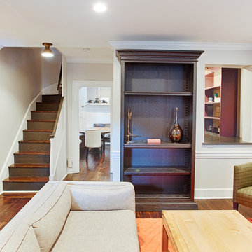 Center City Philadelphia Row House  Living Room