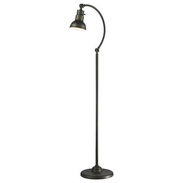 Ramsay 1-Light Floor Lamp, Olde Bronze