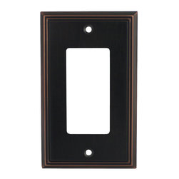 Cosmas - Cosmas Decorative Wall Plates/Outlet Cover, Oil Rubbed Bronze, 65000 Series - Switch Plates And Outlet Covers