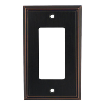Cosmas Decorative Wall Plates/Outlet Cover, Oil Rubbed Bronze, 65000 Series