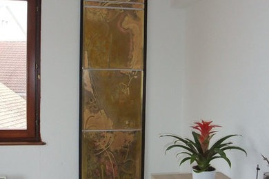 Inspiration pour un salon design.