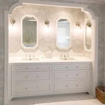Bathroom Vanity, Casing, and Custom Mirrors