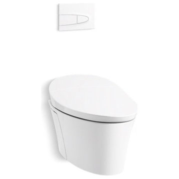 Kohler Veil Intelligent Wall-Hung Toilet, White