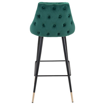 ZUO Piccolo Bar Chair Green