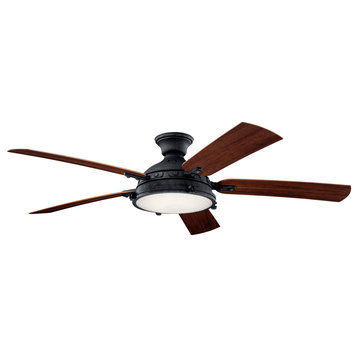 Kichler 310017 Hatteras Bay 60" 5 Blade LED Indoor Ceiling Fan - Distressed