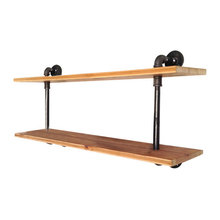warehouse shelves