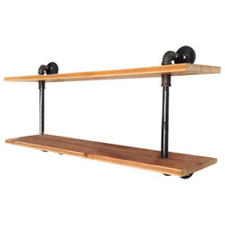 Industrial Display And Wall Shelves  by arc + timber