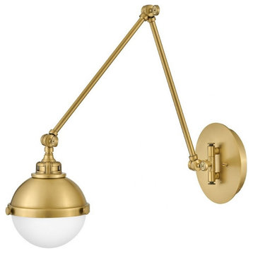 1 Light Wall Mount In Traditional and Industrial Style-12.25 Inches Tall and 7