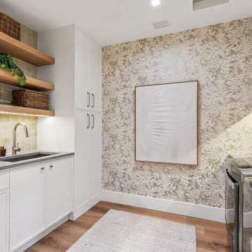 Modern Botanical Laundry Retreat