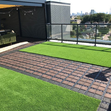 Enhanced Rooftop Deck with Ecoraster Bloxx