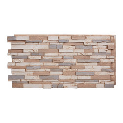 147-EVEREST DEEP SLATE STACKED WALL PANEL - 24"H - Wall Panels