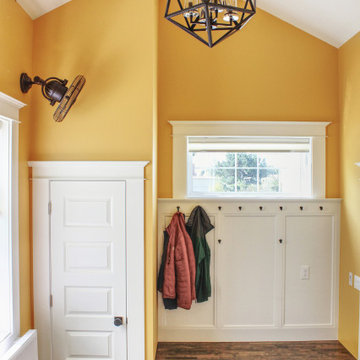 Mudroom addition and updated front porch